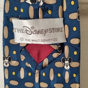 Vintage Disney Blue Mickey Mouse Tie